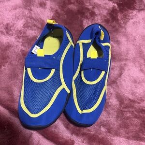Kids Blue and Yellow Water Shoes